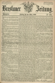 Breslauer Zeitung. 1859, Nr. 148 (29 März) - Mittagblatt