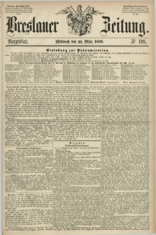 Breslauer Zeitung. 1859, Nr. 149 (30 März) - Morgenblatt + dod.