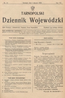 Tarnopolski Dziennik Wojewódzki. 1928, nr 10