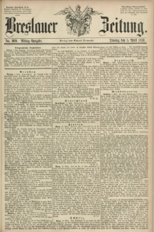 Breslauer Zeitung. 1859, No. 160 (5 April) - Mittag-Ausgabe