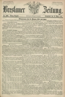 Breslauer Zeitung. 1859, No. 200 (30 April) - Mittag-Ausgabe