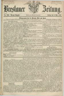 Breslauer Zeitung. 1859, No. 209 (6 Mai) - Morgen-Ausgabe + dod.