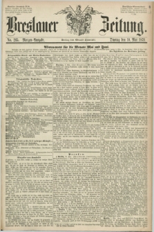 Breslauer Zeitung. 1859, No. 215 (10 Mai) - Morgen-Ausgabe + dod.