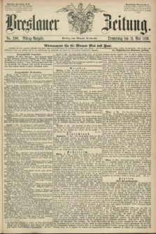 Breslauer Zeitung. 1859, No. 230 (19 Mai) - Mittag-Ausgabe