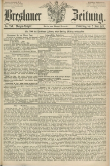 Breslauer Zeitung. 1859, No. 253 (2 Juni) - Morgen-Ausgabe + dod.