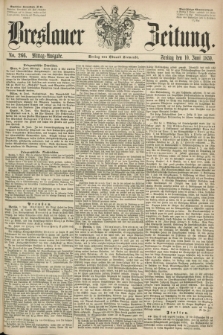 Breslauer Zeitung. 1859, No. 266 (10 Juni) - Mittag-Ausgabe
