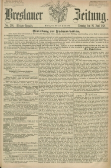 Breslauer Zeitung. 1859, No. 291 (26 Juni) - Morgen-Ausgabe + dod.
