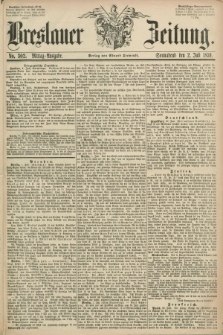 Breslauer Zeitung. 1859, No. 302 (2 Juli) - Mittag-Ausgabe