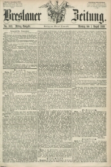 Breslauer Zeitung. 1859, No. 352 (1 August) - Mittag-Ausgabe