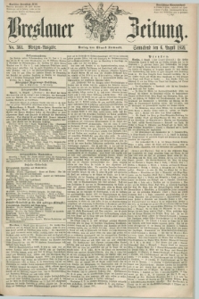 Breslauer Zeitung. 1859, No. 361 (6 August) - Morgen-Ausgabe + dod.