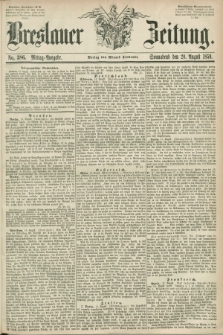 Breslauer Zeitung. 1859, No. 386 (20 August) - Mittag-Ausgabe