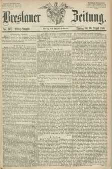 Breslauer Zeitung. 1859, No. 402 (30 August) - Mittag-Ausgabe