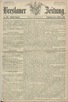 Breslauer Zeitung. 1859, No. 465 (6 Oktober) - Morgen-Ausgabe + dod.