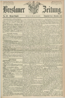 Breslauer Zeitung. 1859, No. 517 (5 November) - Morgen-Ausgabe + dod.