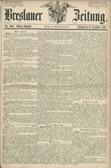 Breslauer Zeitung. 1859, No. 588 (16 Dezember) - Mittag-Ausgabe