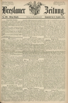 Breslauer Zeitung. 1859, No. 590 (17 Dezember) - Mittag-Ausgabe