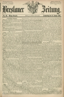 Breslauer Zeitung. 1860, No. 32 (19 Januar) - Mittag-Ausgabe