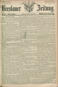 Breslauer Zeitung. 1860, No. 102 (29 Februar) - Mittag-Ausgabe