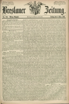 Breslauer Zeitung. 1860, No. 118 (9 März) - Mittag-Ausgabe