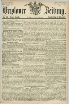 Breslauer Zeitung. 1860, No. 119 (10 März) - Morgen-Ausgabe + dod.