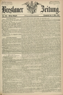 Breslauer Zeitung. 1860, No. 132 (17 März) - Mittag-Ausgabe