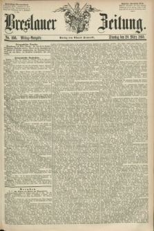 Breslauer Zeitung. 1860, No. 136 (20 März) - Mittag-Ausgabe