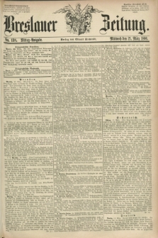 Breslauer Zeitung. 1860, No. 138 (21 März) - Mittag-Ausgabe
