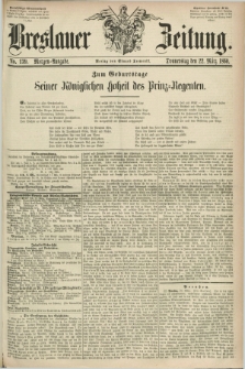 Breslauer Zeitung. 1860, No. 139 (22 März) - Morgen-Ausgabe + dod.