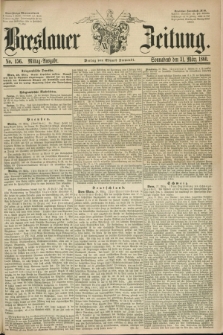 Breslauer Zeitung. 1860, No. 156 (31 März) - Mittag-Ausgabe