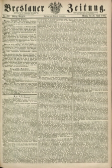 Breslauer Zeitung. 1860, No. 202 (30 April) - Mittag-Ausgabe