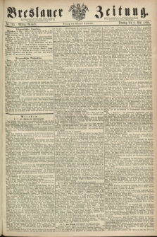Breslauer Zeitung. 1860, No. 214 (8 Mai) - Mittag-Ausgabe