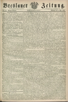 Breslauer Zeitung. 1860, No. 215 (9 Mai) - Morgen-Ausgabe + dod.