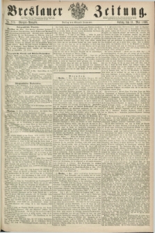 Breslauer Zeitung. 1860, No. 219 (11 Mai) - Morgen-Ausgabe + dod.