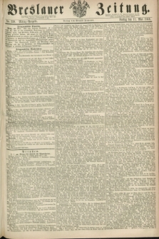 Breslauer Zeitung. 1860, No. 220 (11 Mai) - Mittag-Ausgabe