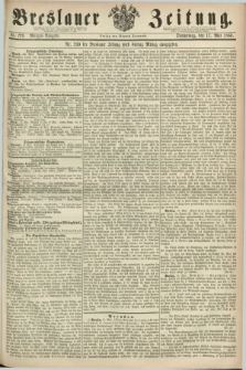 Breslauer Zeitung. 1860, No. 229 (17 Mai) - Morgen-Ausgabe + dod.