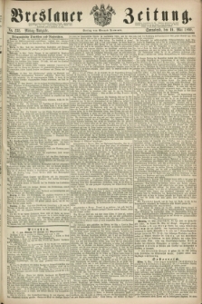 Breslauer Zeitung. 1860, No. 232 (19 Mai) - Mittag-Ausgabe