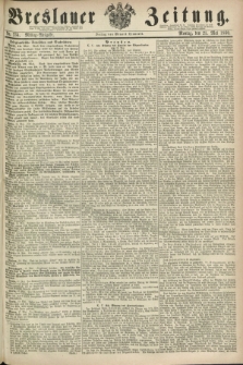 Breslauer Zeitung. 1860, No. 234 (21 Mai) - Mittag-Ausgabe