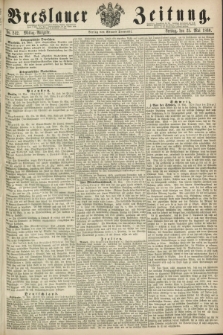 Breslauer Zeitung. 1860, No. 242 (25 Mai) - Mittag-Ausgabe