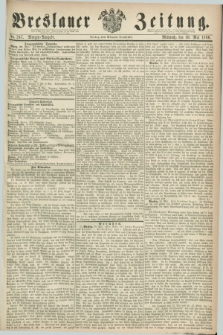 Breslauer Zeitung. 1860, No. 247 (30 Mai) - Morgen-Ausgabe + dod.