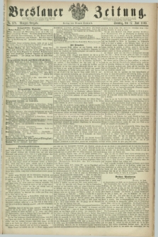 Breslauer Zeitung. 1860, No. 279 (17 Juni) - Morgen-Ausgabe + dod.