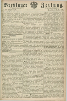 Breslauer Zeitung. 1860, No. 289 (23 Juni) - Morgen-Ausgabe + dod.