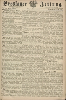 Breslauer Zeitung. 1860, No. 314 (7 Juli) - Mittag-Ausgabe