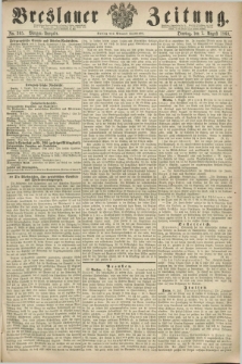 Breslauer Zeitung. 1860, No. 365 (7 August) - Morgen-Ausgabe + dod.
