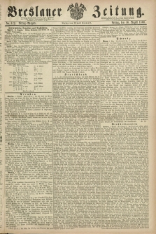 Breslauer Zeitung. 1860, No. 372 (10 August) - Mittag-Ausgabe