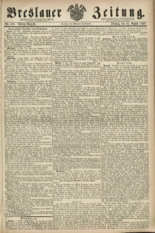 Breslauer Zeitung. 1860, No. 378 (14 August) - Mittag-Ausgabe