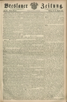 Breslauer Zeitung. 1860, No. 388 (20 August) - Mittag-Ausgabe