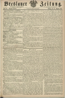 Breslauer Zeitung. 1860, No. 395 (24 August) - Morgen-Ausgabe + dod.