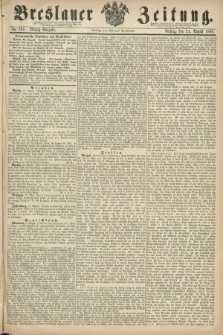 Breslauer Zeitung. 1860, No. 396 (24 August) - Mittag-Ausgabe