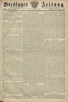 Breslauer Zeitung. 1860, No. 402 (28 August) - Mittag-Ausgabe