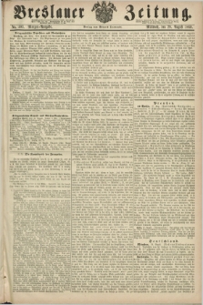 Breslauer Zeitung. 1860, No. 403 (29 August) - Morgen-Ausgabe + dod.
